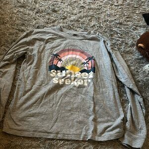 Grey Sunset Seeker Shirt